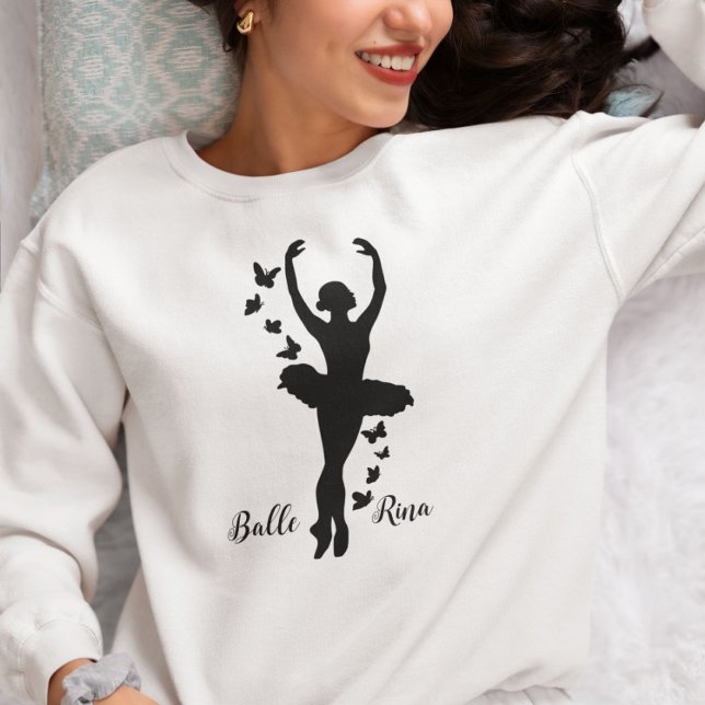 Cute Ballerina Sweatshirt (Creator Uploaded)
