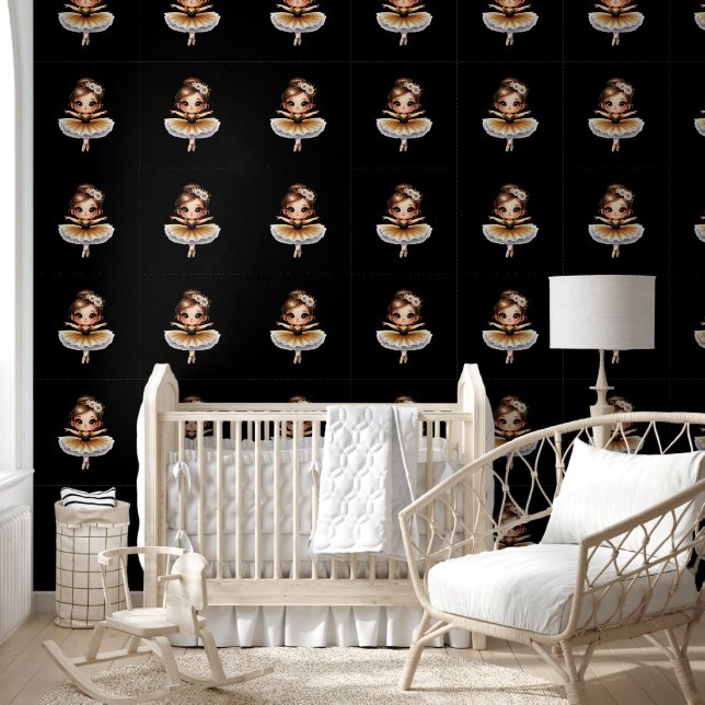 Cute Ballerina Wallpaper (Kids)