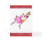 Cute Ballet Chicken Christmas Card