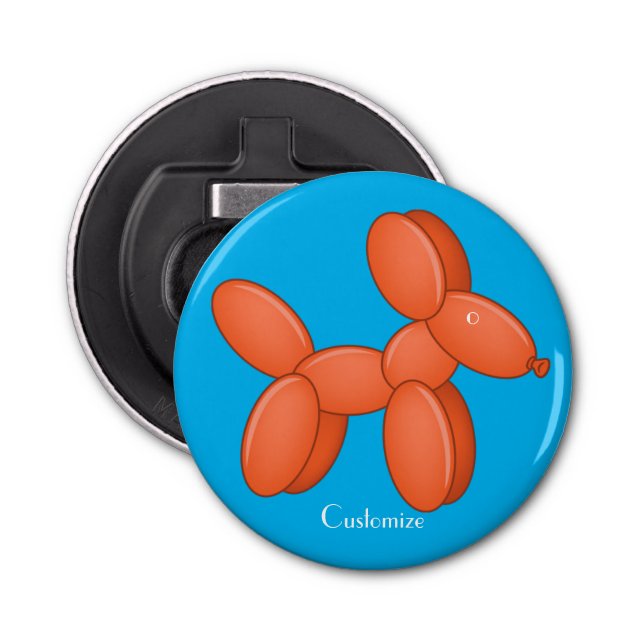 Cute Balloon Dog  Thunder_Cove Bottle Opener (Front)