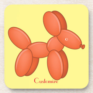Cute Balloon Dog Thunder_Cove Coaster