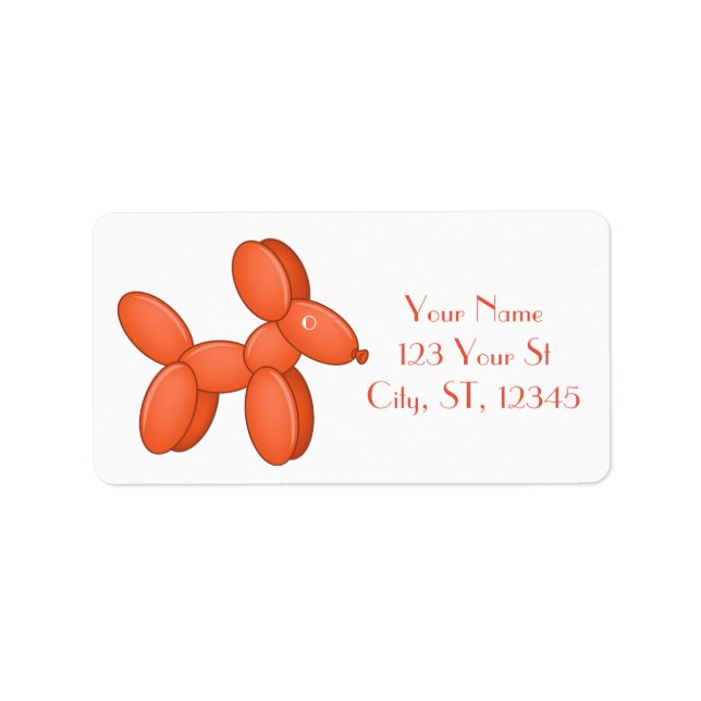Cute Balloon Dog  Thunder_Cove  Label (Front)