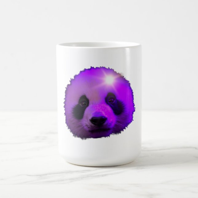 Cute Bamboo Panda Coffee Mug (Center)