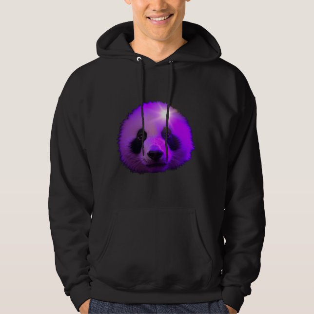 Cute Bamboo Panda Hoodie (Front)