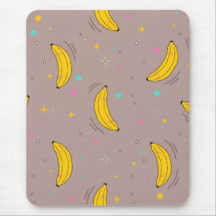 Cute Banana All-Over Print Mouse Pad