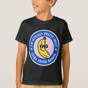 Cute Banana Lover Quote Kawaii Style Funny Tropica T-Shirt