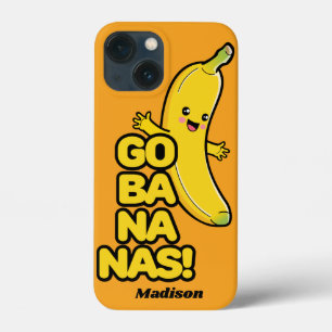 Cute Bananas custom name phone cases