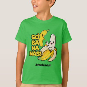 Cute Bananas custom name T-Shirt