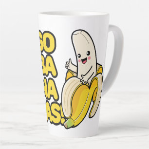 Cute Bananas Latte Mug