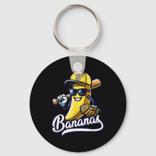 Cute Bananas Proud Name Graphic Bananas Lover Men Keychain