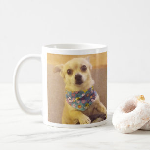 Cute Bandana Chihuahua Mug Nom vertical