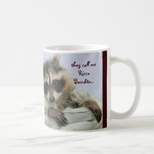 Cute Bandit Raccoon, Stealing your heart Mug