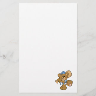 Cute Baseball Beat Stationery