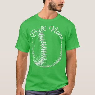 Cute Baseball Mom Baseball Softball Nana Sports Lo T-Shirt