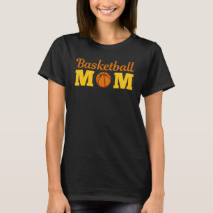 Cute Basketball Mom Sports Mother's Day Apparel T-Shirt