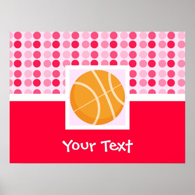 Cute Basketball Poster (Front)