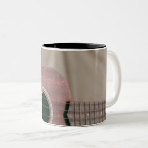 Cute Bass Guitar Two-Tone Coffee Mug