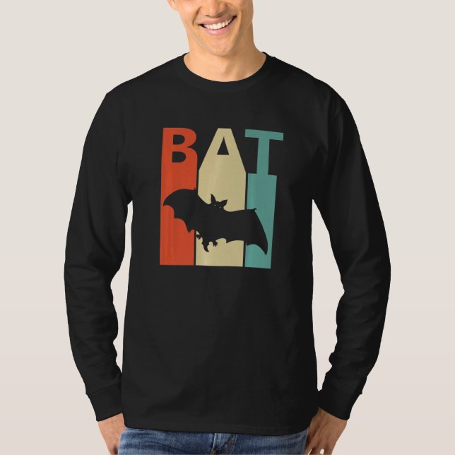 Cute Bat Animal   T-Shirt (Front)