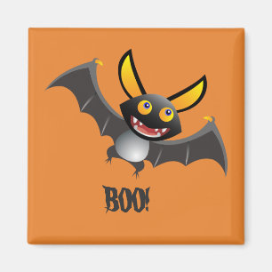 CUTE BAT BOO ! Aimant d'Halloween
