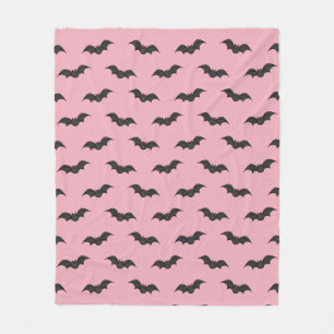 Cute Bat Fleece Blanket