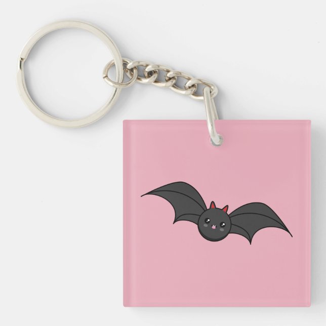 Cute Bat Keychain (Front)