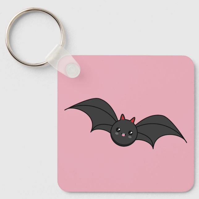 Cute Bat Keychain (Front)