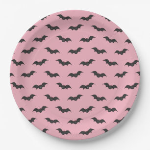 Cute Bat Paper Plate