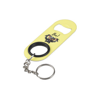 Cute Bat Stanless Steel Bottle Opener Keychain Bottle Opener