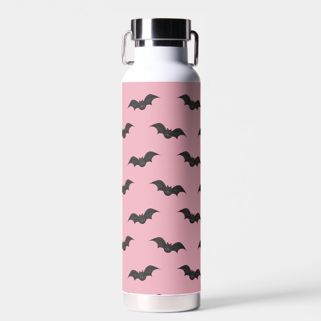 Cute Bat Water Bottle (Front)