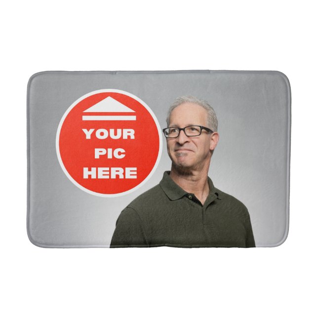 Cute! Bath Mat- Personalized - Medium Bath Mat (Front)