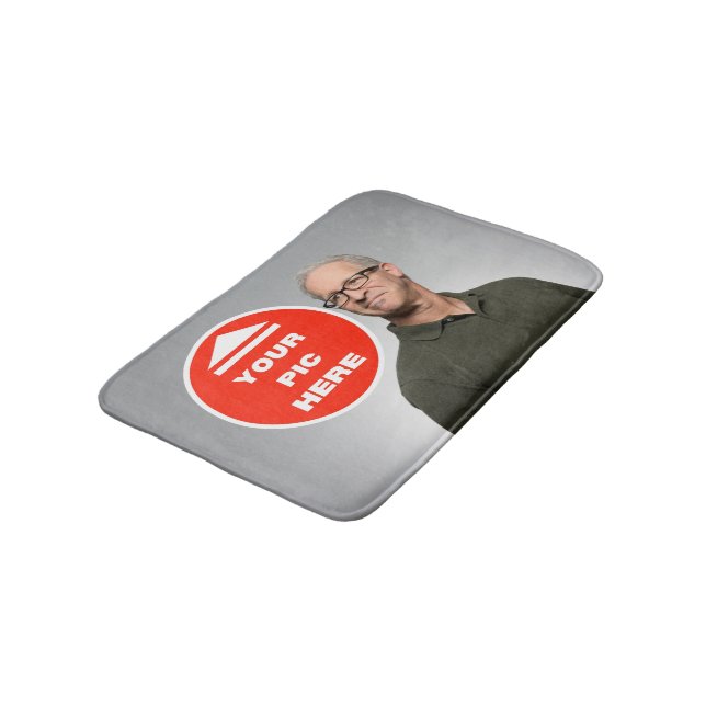 Cute! Bath Mat- Personalized - Small Bath Mat (Angled)