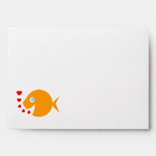 Cute Beach Destination Mariage Enveloppe Invitatio