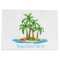 Cute beach palm tree pattern party