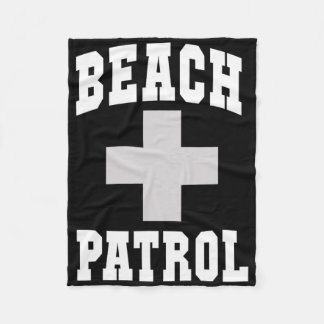 Cute Beach Patrol Dad Scu Swim Trip Surfing Vacati Fleece Blanket