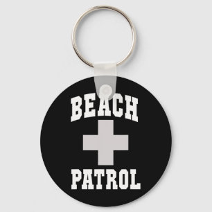 Cute Beach Patrol Dad Scu Swim Trip Surfing Vacati Keychain