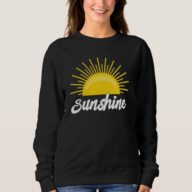 Cute Beach Summer Vacation Tee Sunshine Sand Sun H (Front)