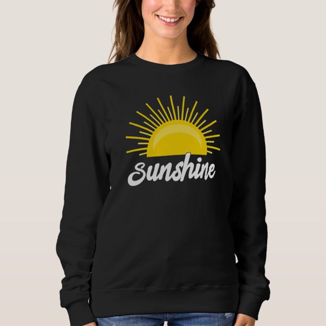 Cute Beach Summer Vacation Tee Sunshine Sand Sun H (Front)