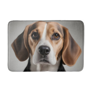 Cute Beagle Bath Mat
