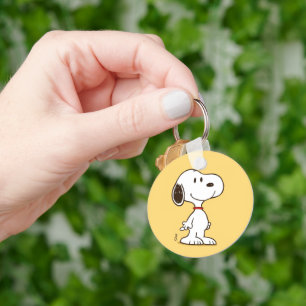 Cute Beagle Cartoon Character Illustration Keychain