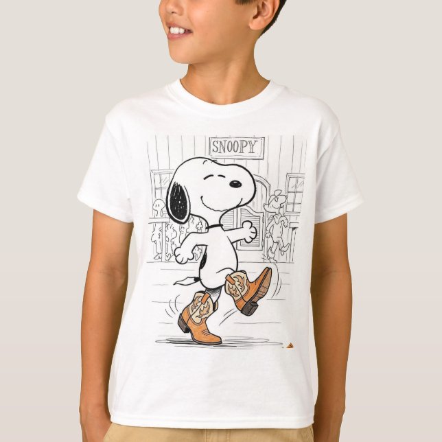 Cute Beagle Cartoon T-shirt (Front)
