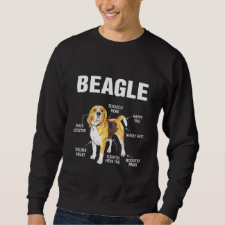Cute Beagle Dog Breed Perfect Dog Owner Sweatshirt