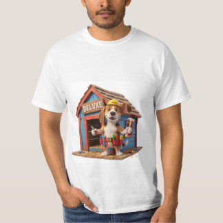 Cute Beagle Dog House Repair Month T-Shirt
