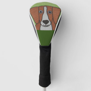 Cute Beagle Driver Cover