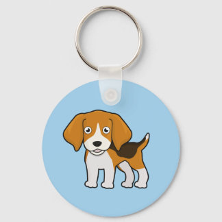Cute Beagle Keychain
