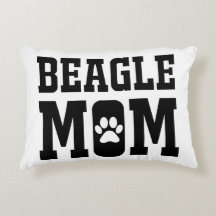 Cute Beagle Mom Silhouette Dog Lover Gift