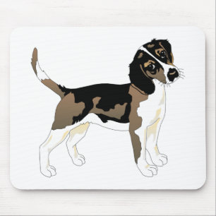 Cute Beagle Puppy Dog Mom Beagles Lover Mouse Pad