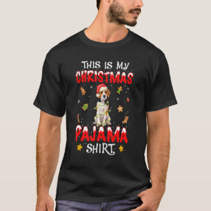 Cute Beagle This Is My Christmas Pajama Dog T-Shirt