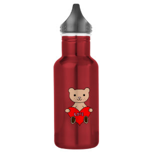 Cute bear 532 ml water bottle