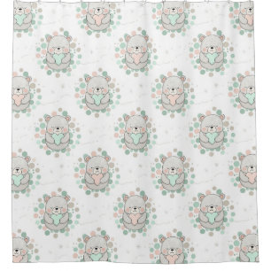 Cute Bear and Hearts -- Pastel Nursery (6)