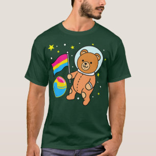 Cute Bear Astronaut Pan Pride Premium 537  T-Shirt